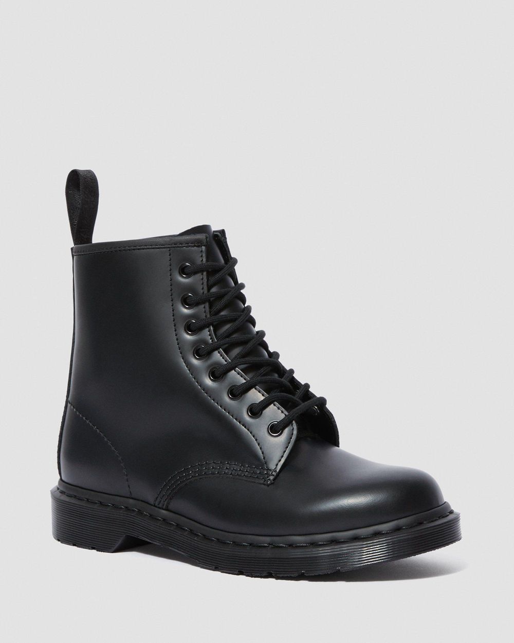 Dr Martens 1460 Mono Smooth Kožené Šnurovacie Topánky Damske ( Čierne ) SK 563-SDTCRJ